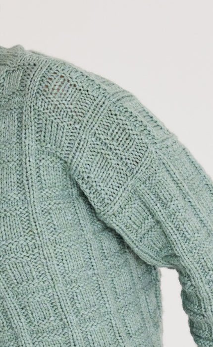 Pullover im Würfelmuster - ALTA MODA CASHMERE 16 - Strickset von LANA GROSSA jetzt online kaufen bei OONIQUE