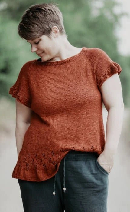 Korn Blus - MANDARIN PETIT - Strickset von APPELBANNE DESIGN jetzt online kaufen bei OONIQUE