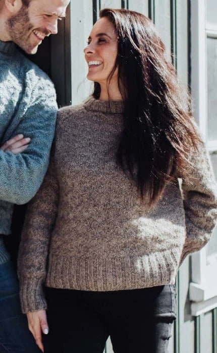 Ava Damenpullover - COOL WOOL BIG & SILKHAIR - Strickset von STROFF jetzt online kaufen bei OONIQUE