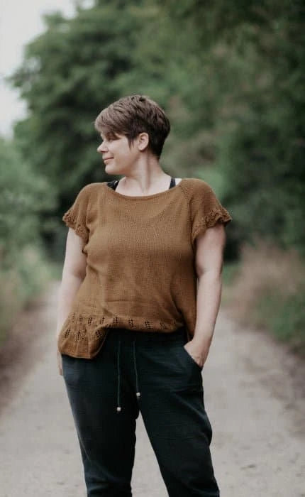 Korn Blus - MANDARIN PETIT - Strickset von APPELBANNE DESIGN jetzt online kaufen bei OONIQUE
