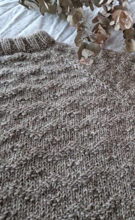 Ava Damenpullover - COOL WOOL BIG & SILKHAIR - Strickset von STROFF jetzt online kaufen bei OONIQUE