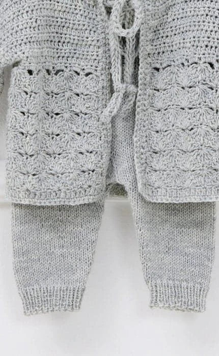Rippenbund-Hose - COOL WOOL BABY - Strickset von LANA GROSSA jetzt online kaufen bei OONIQUE