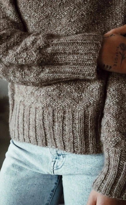 Ava Damenpullover - COOL WOOL BIG & SILKHAIR - Strickset von STROFF jetzt online kaufen bei OONIQUE