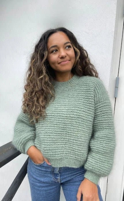 Sharpei Sweater - ECOPUNO & SILKHAIR - Strickset von CRÉADIA STUDIO jetzt online kaufen bei OONIQUE