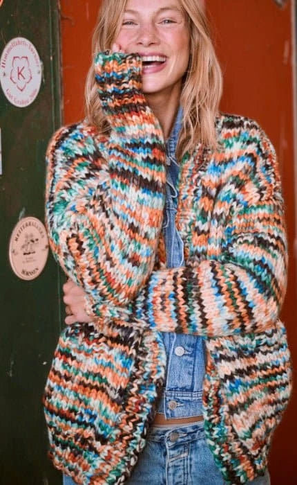Bunte Jacke - CONFETTI - Strickset - OONIQUE