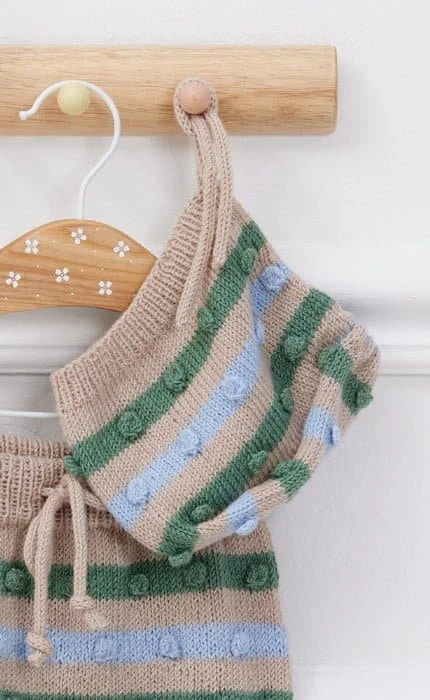 Mütze mit Noppenmuster - COOL WOOL BABY - Strickset von LANA GROSSA jetzt online kaufen bei OONIQUE