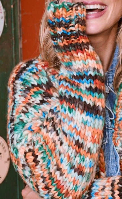 Bunte Jacke - CONFETTI - Strickset - OONIQUE
