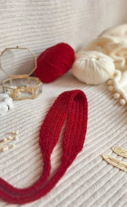 New Beginnings Haarband - CHUNKY EDITION - Strickset mit Videotutorial von OONIQUE jetzt online kaufen bei OONIQUE