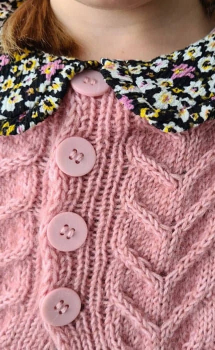 Björk Cardigan für Kinder - COOL WOOL BIG - Strickset von STROFF jetzt online kaufen bei OONIQUE