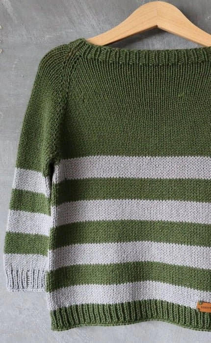Aller Anfang ist Leicht - Kinderpullover - COOL WOOL BIG - Strickset von STROFF jetzt online kaufen bei OONIQUE