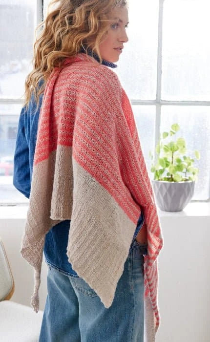 Nebelwald Dreieckstuch - ECOPUNO - Strickset von LANA GROSSA jetzt online kaufen bei OONIQUE