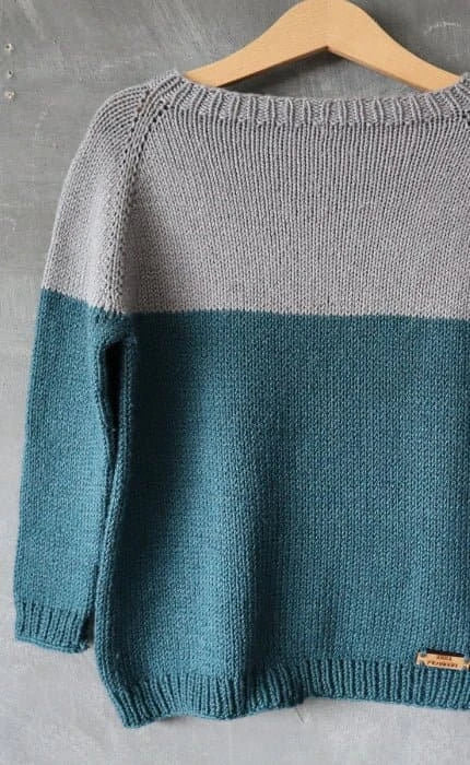 Aller Anfang ist Leicht - Kinderpullover - COOL WOOL BIG - Strickset von STROFF jetzt online kaufen bei OONIQUE