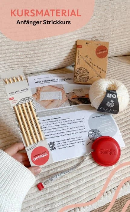 Kursmaterial - Untersetzer - Merino - OONIQUE