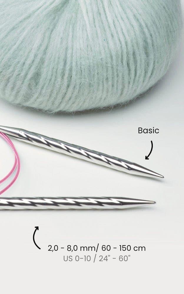 Addi Unicorn Rundstricknadel Messing 6,5mm|100cm von ADDI jetzt online kaufen bei OONIQUE
