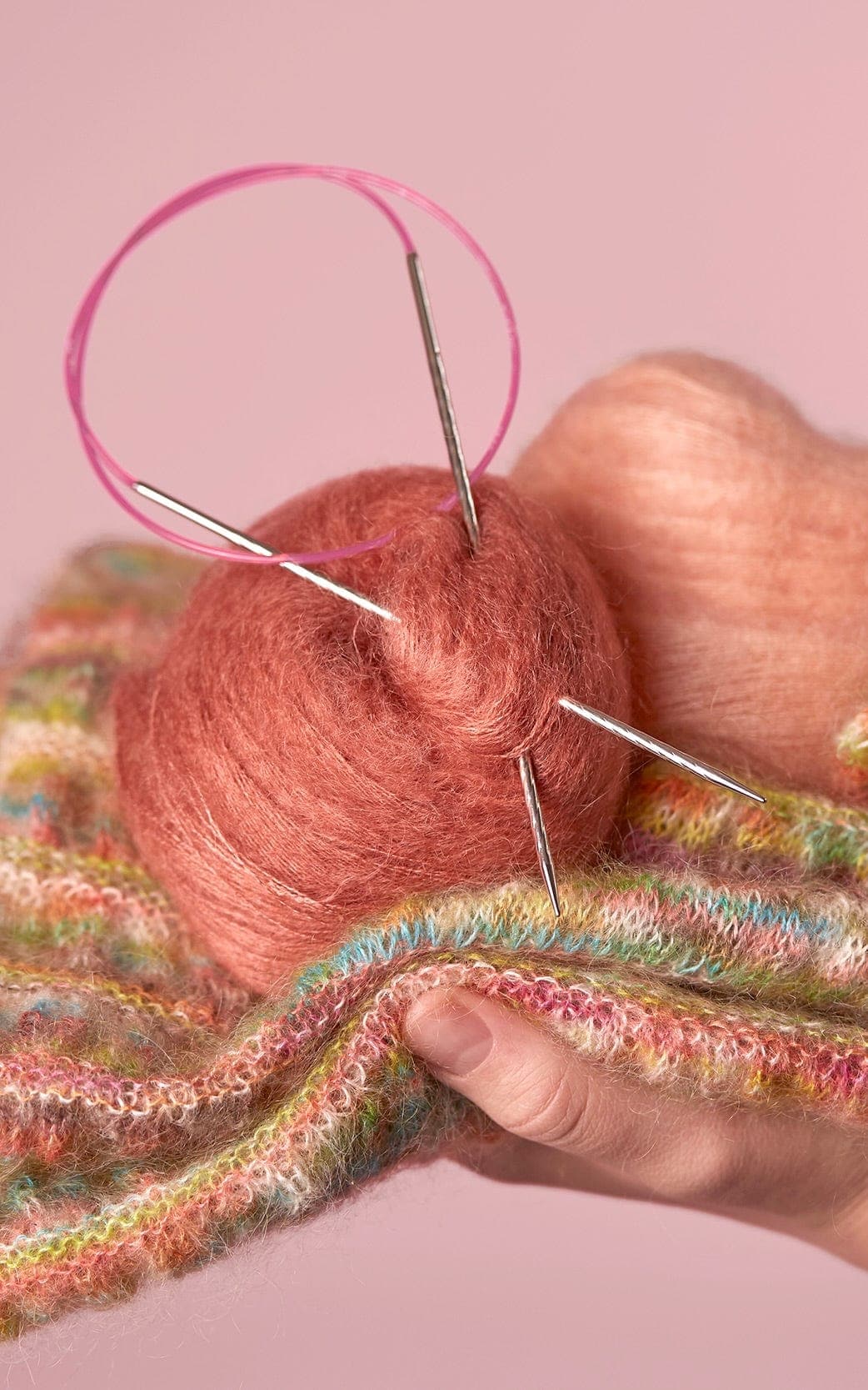 Addi Unicorn Rundstricknadel Messing 7mm|80cm von ADDI jetzt online kaufen bei OONIQUE