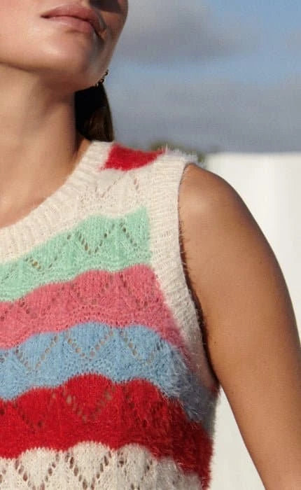 Ajourtop - PER FORTUNA - Strickset von LANA GROSSA jetzt online kaufen bei OONIQUE