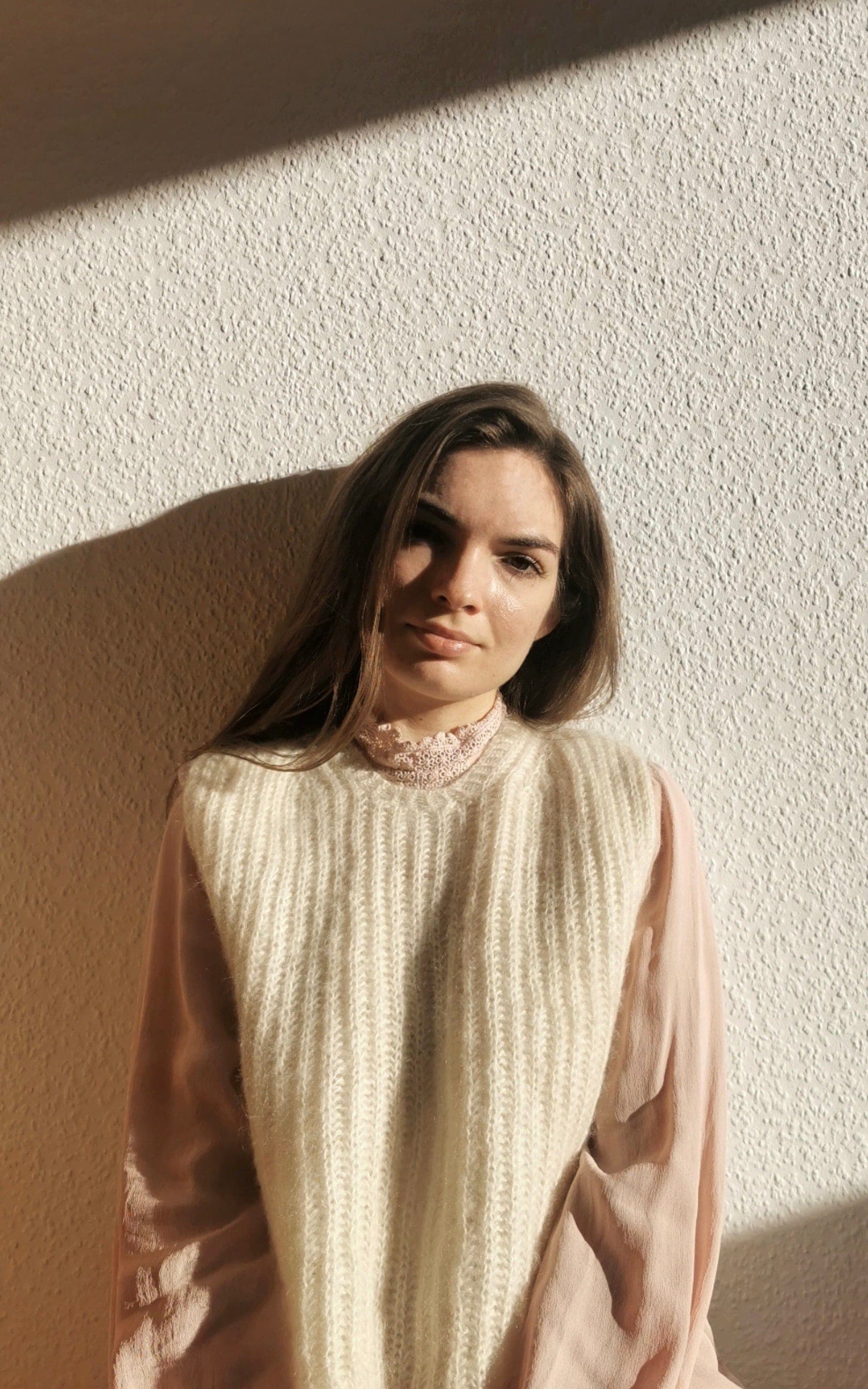 Fluffy Cloud Slipover - SILKHAIR - Strickset von ANN.KA.THRIN jetzt online kaufen bei OONIQUE