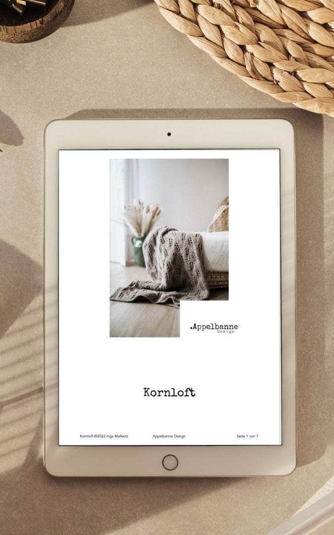 Kornloft Decke - ANLEITUNG von APPELBANNE DESIGN jetzt online kaufen bei OONIQUE