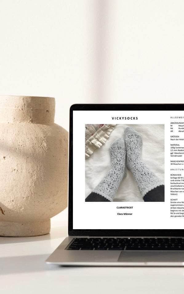 Vickysocks - ANLEITUNG von CLARASTRICKT jetzt online kaufen bei OONIQUE
