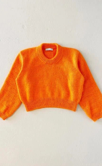 Crew Jumper - SUNDAY & TYNN SILK MOHAIR - Strickset von SPEKTAKELSTRIK jetzt online kaufen bei OONIQUE