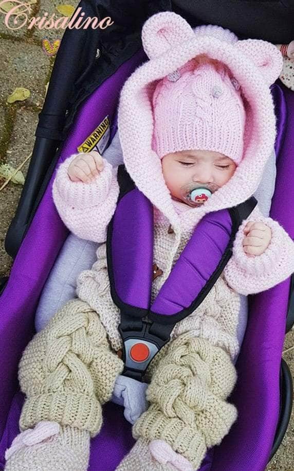 Babyoverall mit Zopfmuster - ANLEITUNG von CRISALINO jetzt online kaufen bei OONIQUE