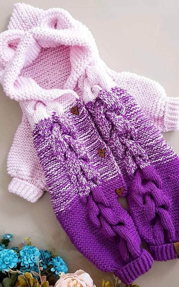 Babyoverall mit Zopfmuster - ANLEITUNG von CRISALINO jetzt online kaufen bei OONIQUE