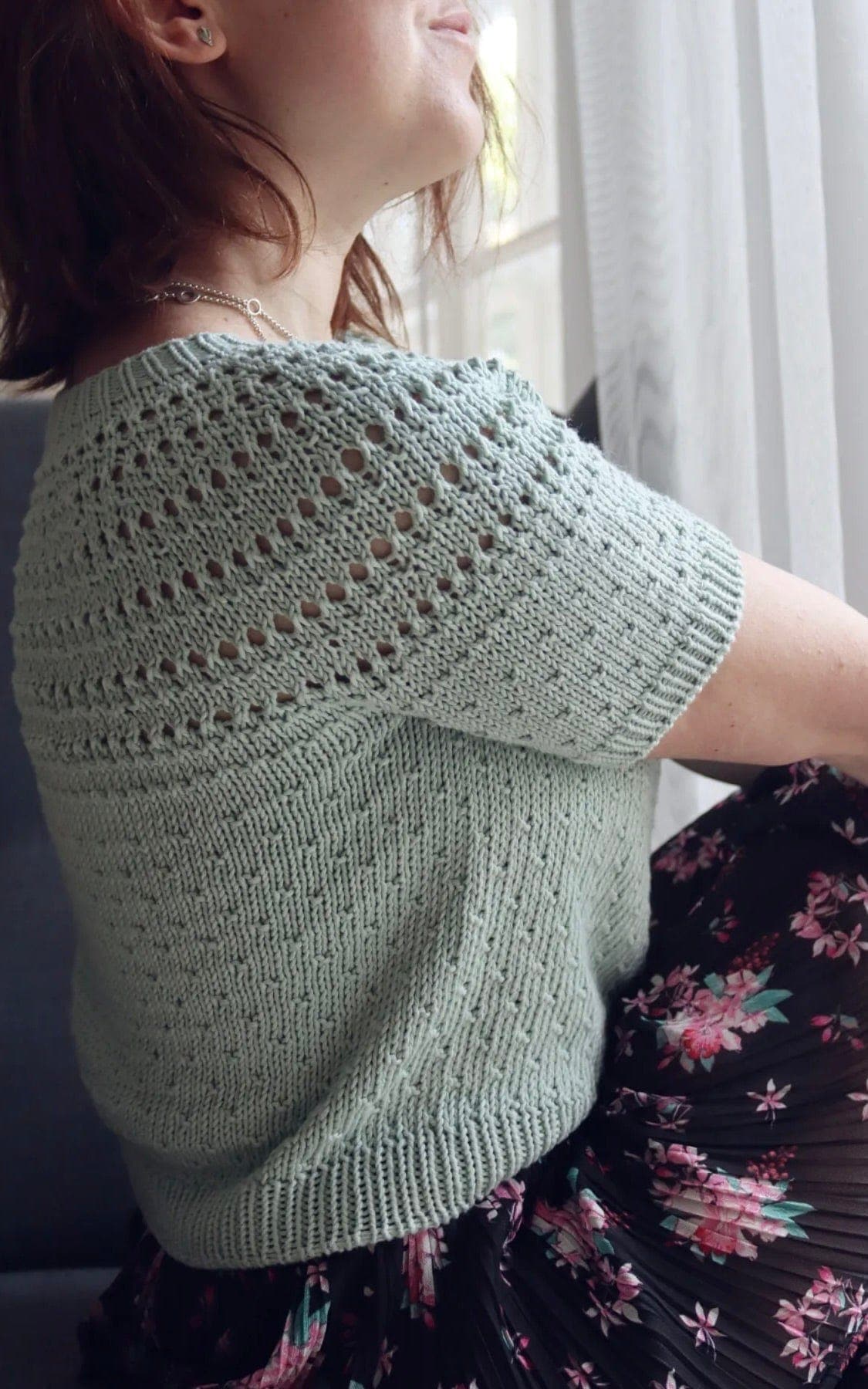 Dotie Tee - SOFT COTTON - Strickset von CRISALINO jetzt online kaufen bei OONIQUE