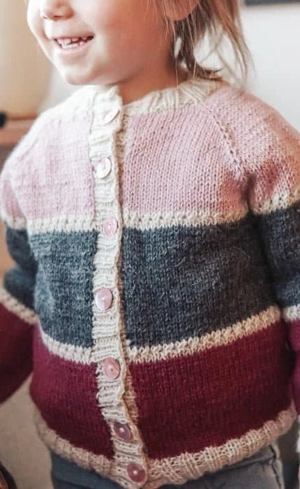 Hedis Cardigan Toddler - DOUBLE SUNDAY - Strickset von CAROLIN BALMES jetzt online kaufen bei OONIQUE