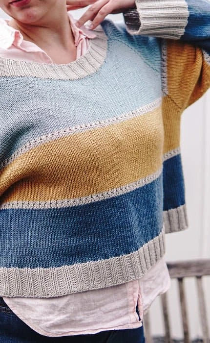 Hedis Pullover - DOUBLE SUNDAY - Strickset von CAROLIN BALMES jetzt online kaufen bei OONIQUE