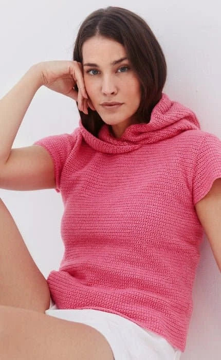 Hoodie - ALTA MODA COTOLANA - Häkelset von LANA GROSSA jetzt online kaufen bei OONIQUE