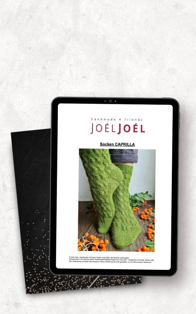 JOÉL JOÉL Anleitung Caprilla Socks - ANLEITUNG