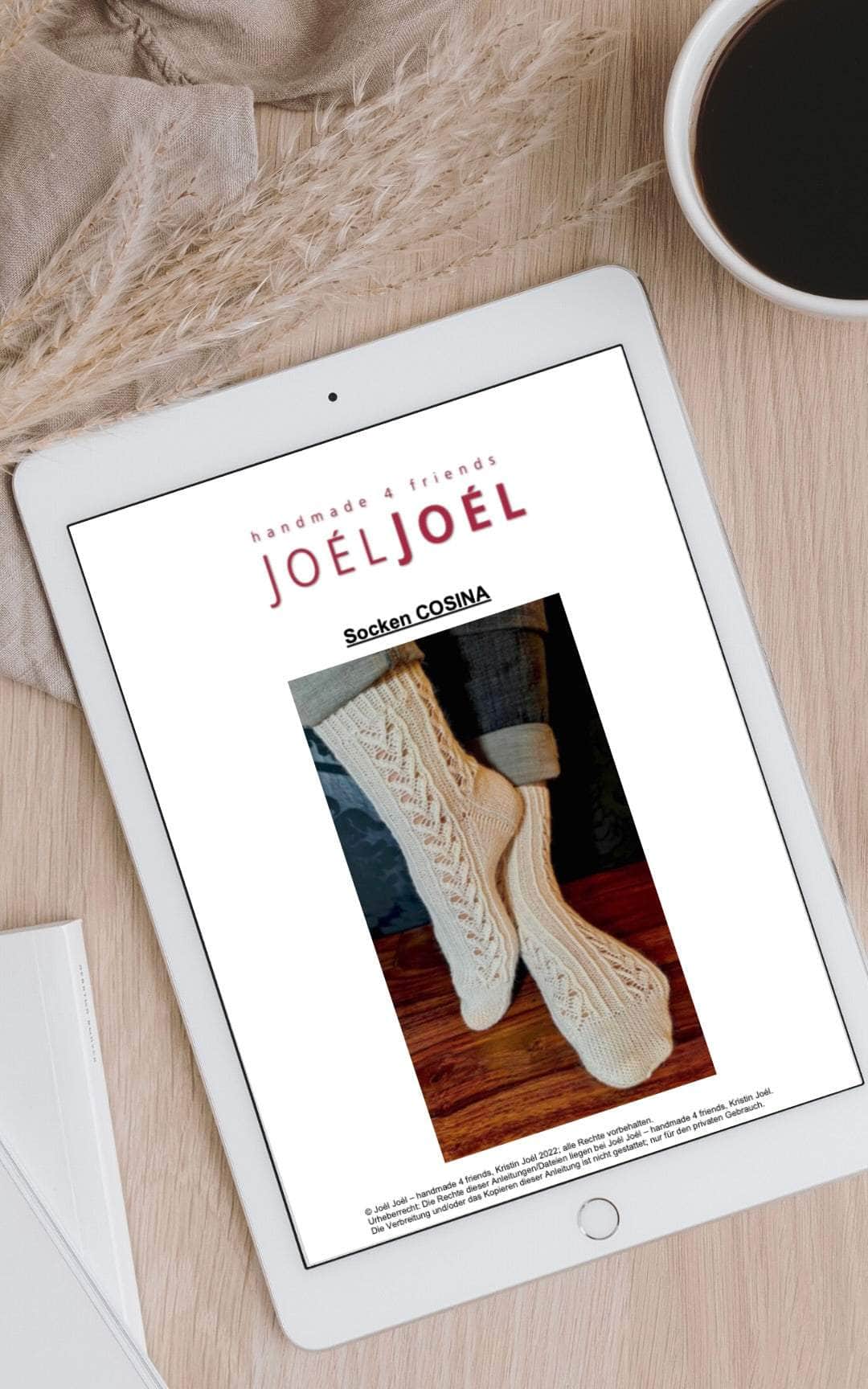 Cosina Socken - ANLEITUNG von JOÉL JOÉL jetzt online kaufen bei OONIQUE