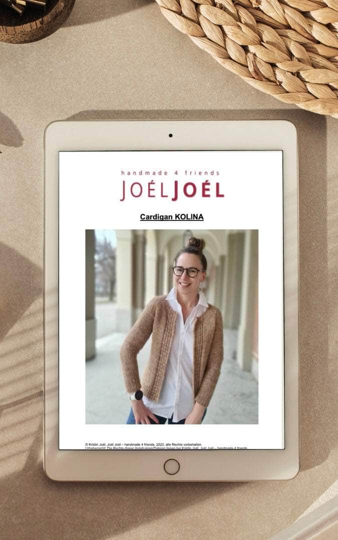 JOÉL JOÉL Anleitung Kolina Cardigan - ANLEITUNG