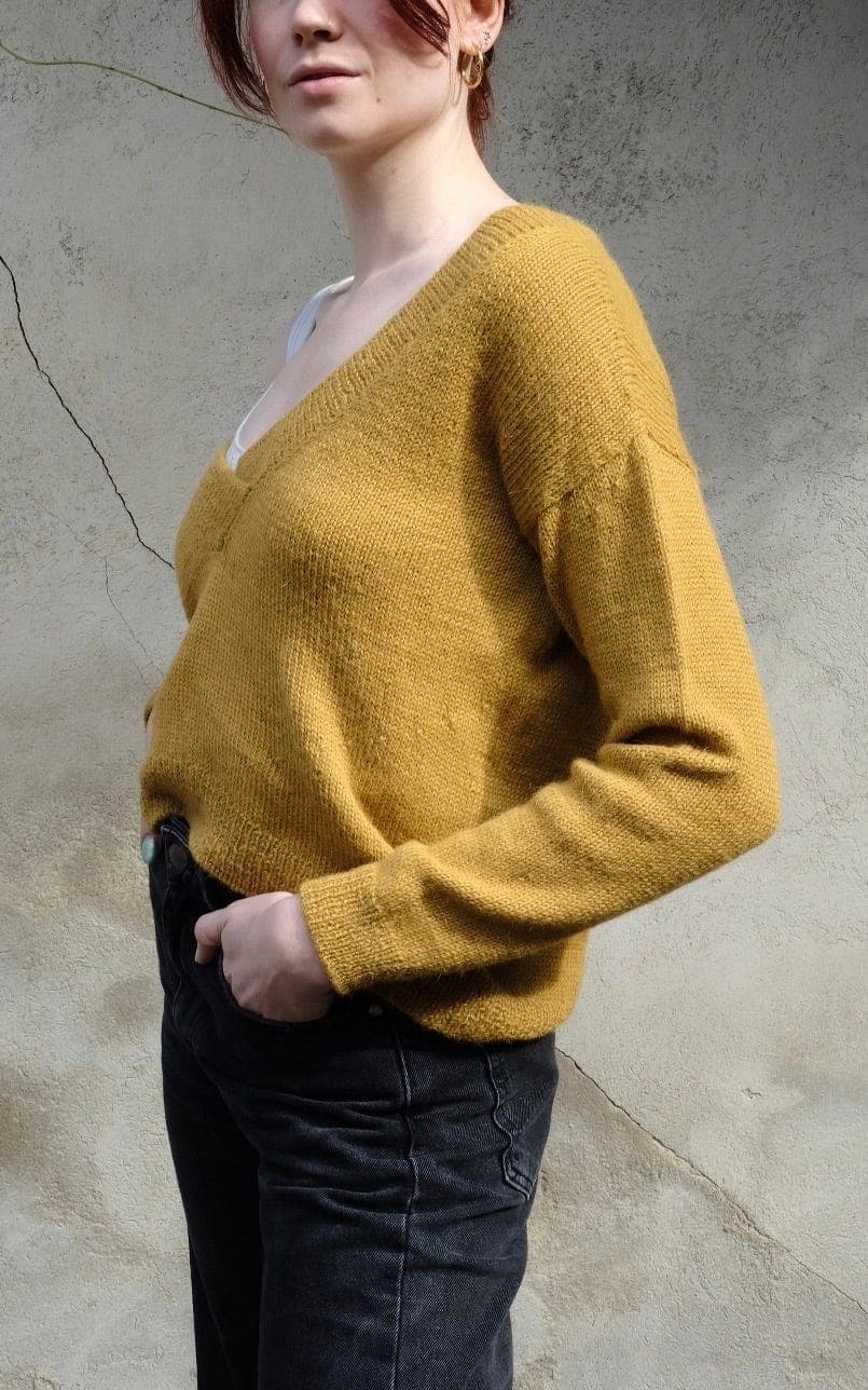 Viola Sweater - ALPAKKA - Strickset von KNITTING FOR ELSE jetzt online kaufen bei OONIQUE