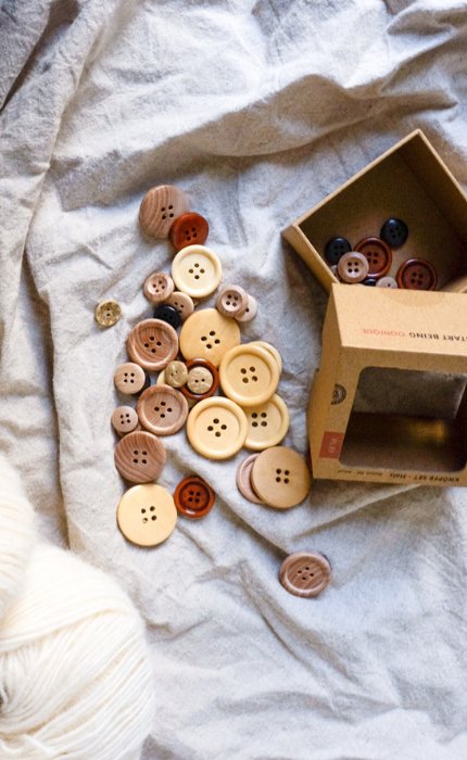 Knopfset - Holz von OONIQUE jetzt online kaufen bei OONIQUE