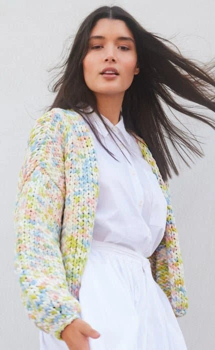 Kurze Jacke - GELATO - Strickset von LANA GROSSA jetzt online kaufen bei OONIQUE