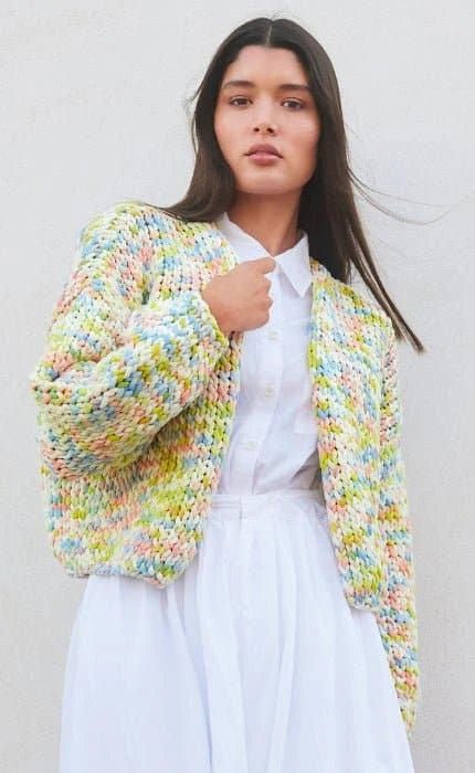 Kurze Jacke - GELATO - Strickset von LANA GROSSA jetzt online kaufen bei OONIQUE
