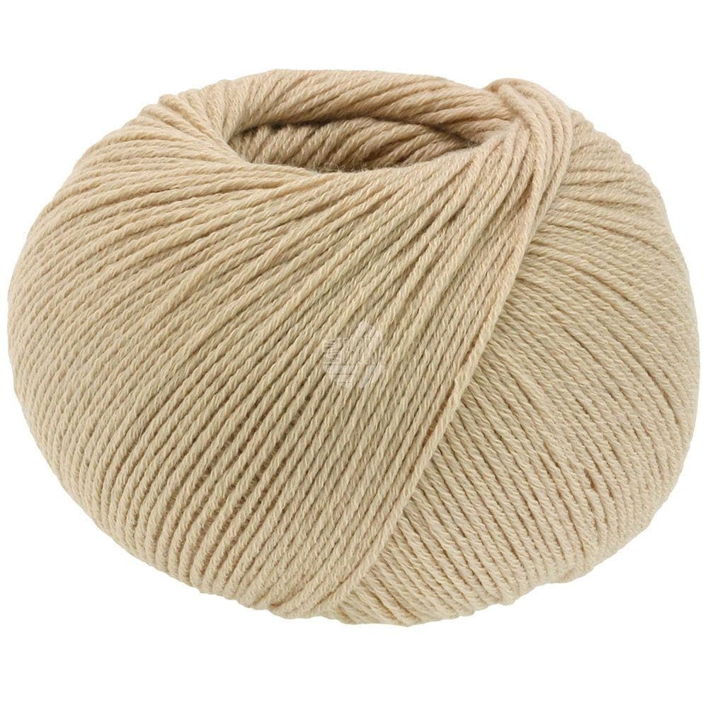LANA GROSSA Garn 10 - Beige COTTON WOOL