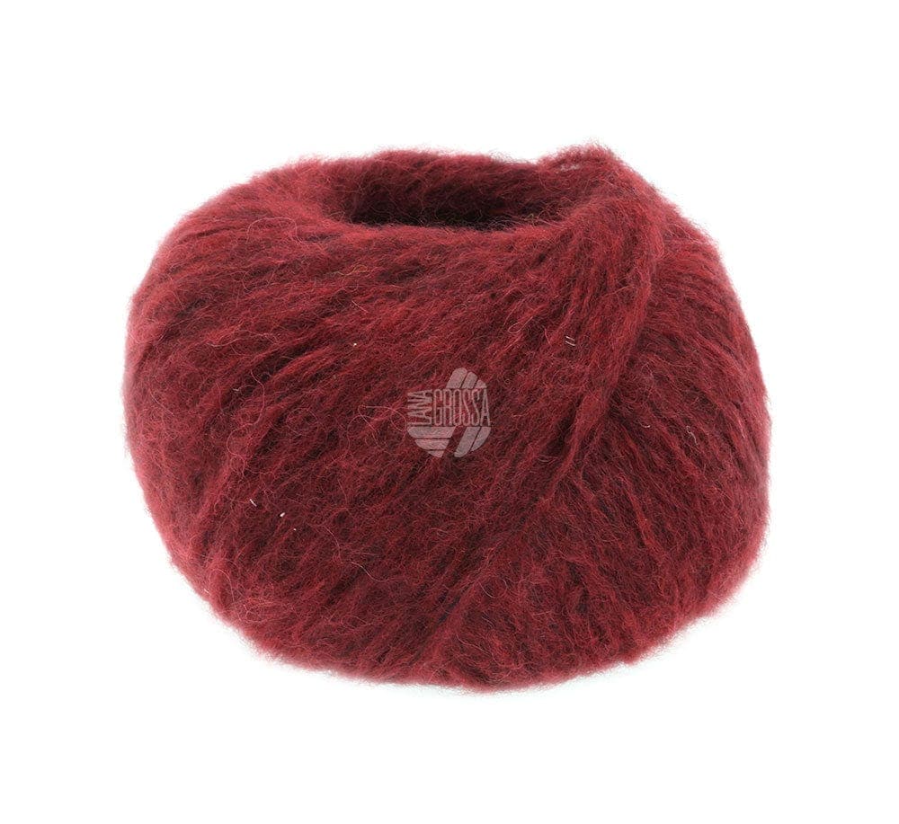 LANA GROSSA Garn 10 - Dunkelrot ALPACA MODA