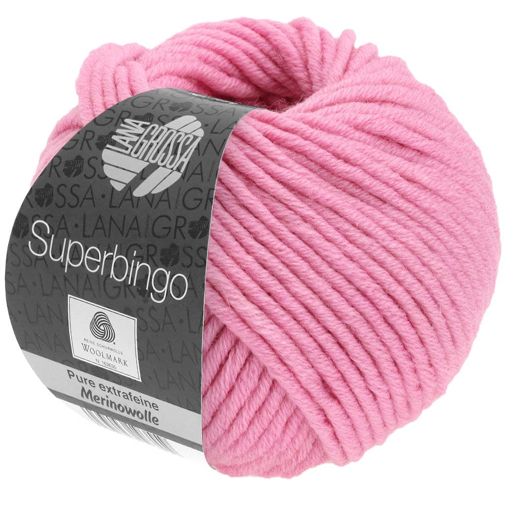 LANA GROSSA Garn 101 - Pink SUPERBINGO