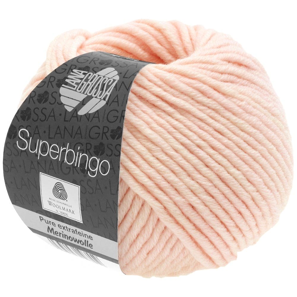 LANA GROSSA Garn 102 - Pastellrosa SUPERBINGO