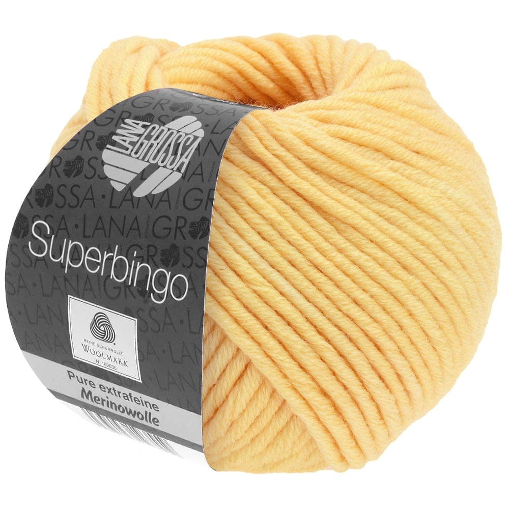 LANA GROSSA Garn 103 - Vanille SUPERBINGO