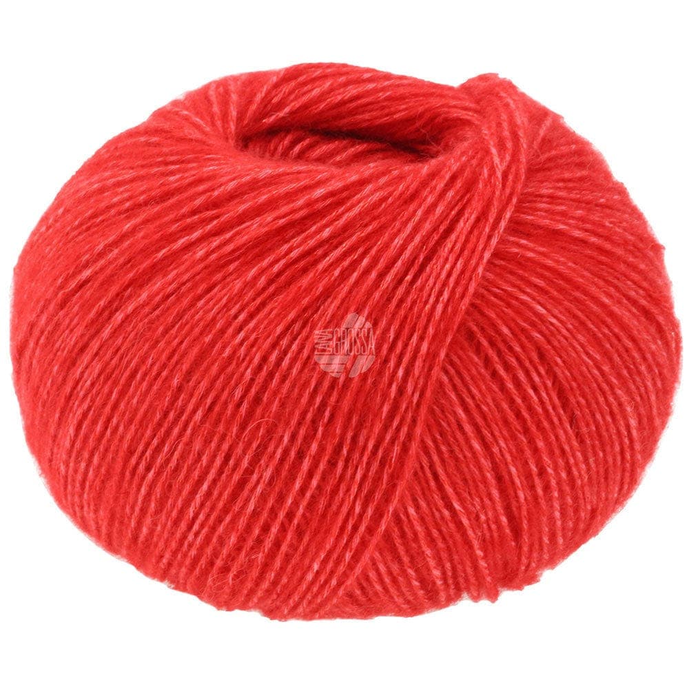 LANA GROSSA Garn 12 - Rot PUNO LUCE
