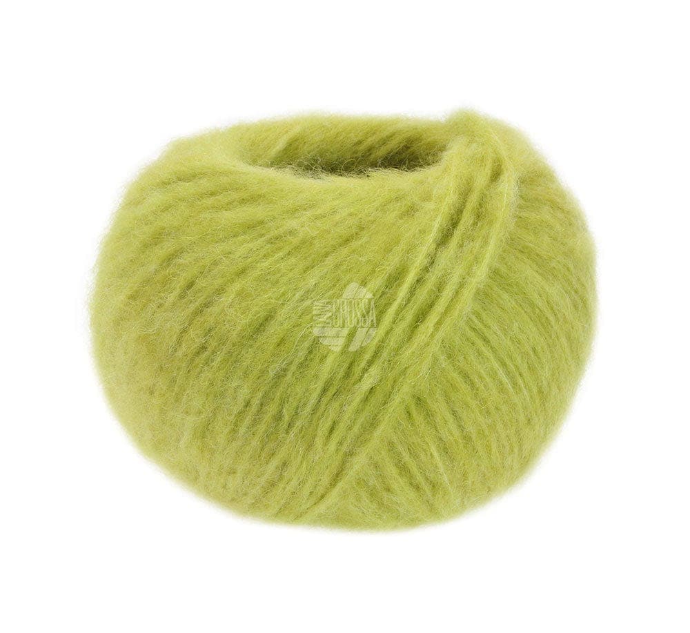 LANA GROSSA Garn 13 - Gelbgrün ALPACA MODA