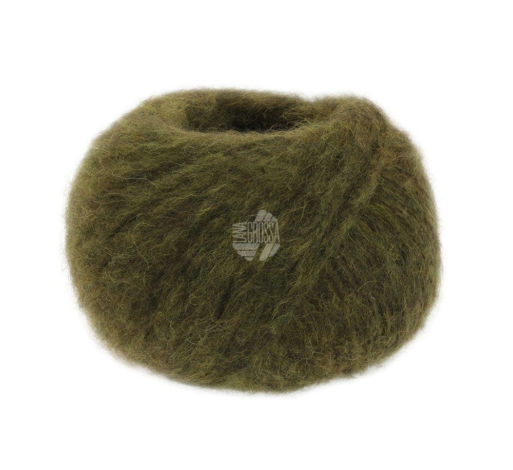 LANA GROSSA Garn 14 - Olivbraun ALPACA MODA