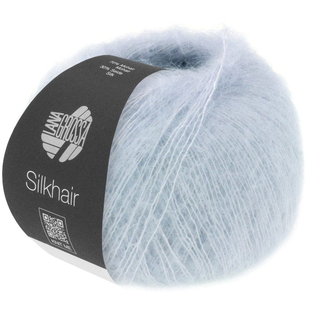 LANA GROSSA Garn 189 - Lichtgrau SILKHAIR