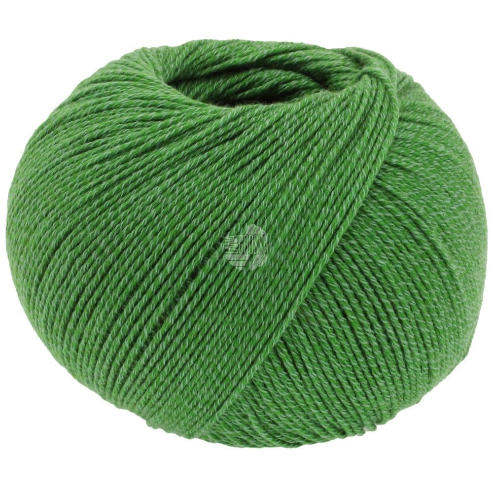 LANA GROSSA Garn 19 - Hell-/Dunkelgrün COTTON WOOL