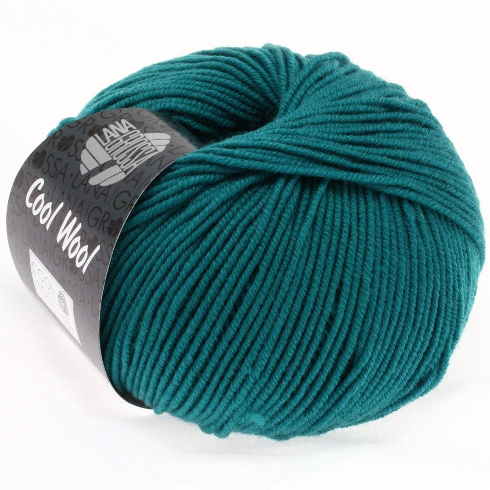 LANA GROSSA Garn 2015 - Petrolgrün COOL WOOL