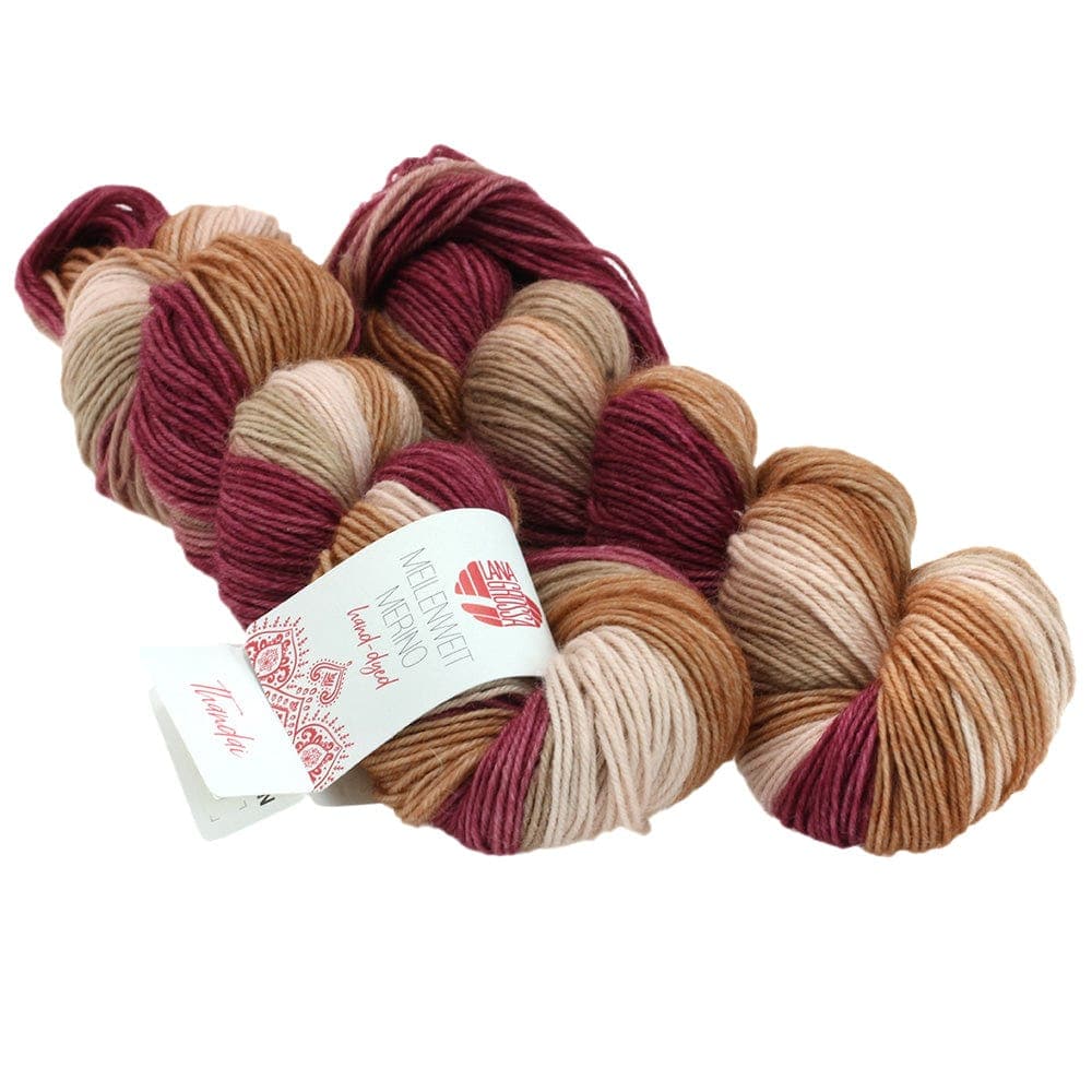LANA GROSSA Garn 205 - Thandai MEILENWEIT 50 MERINO HAND-DYED