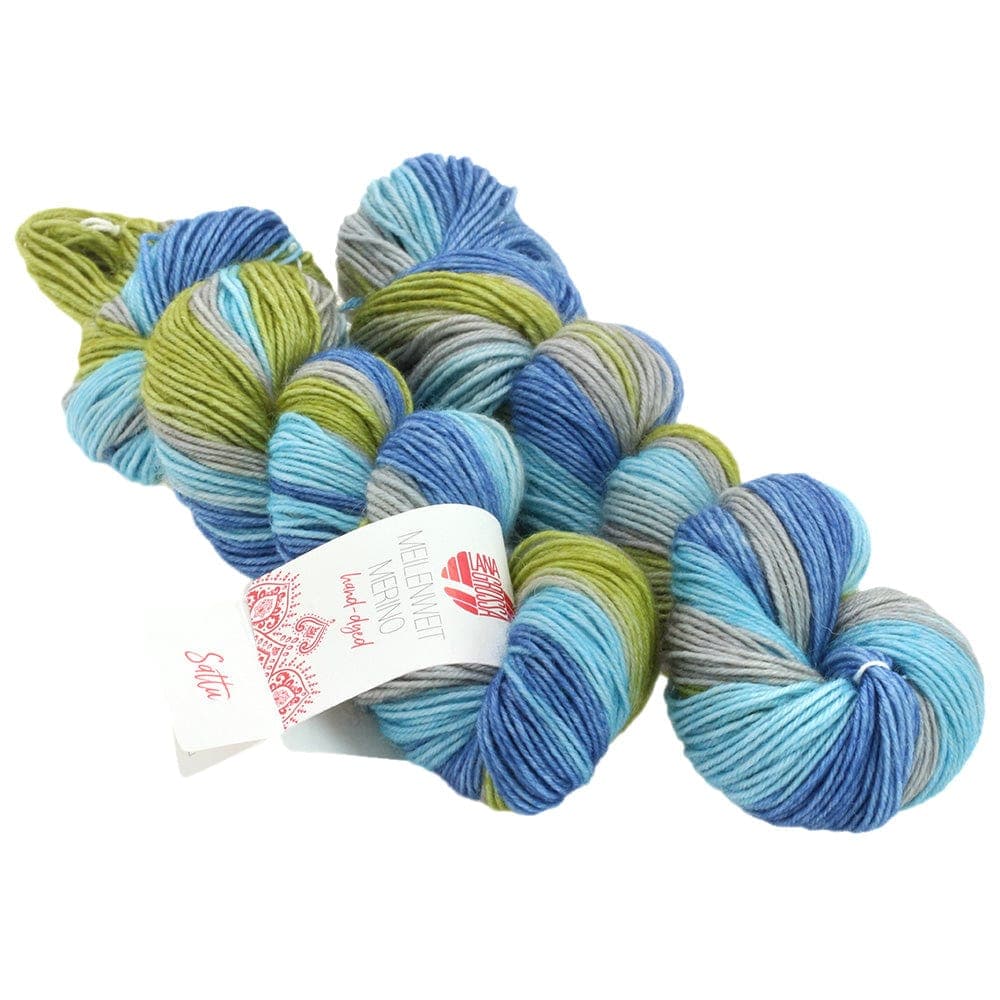 LANA GROSSA Garn 208 - Sattu MEILENWEIT 50 MERINO HAND-DYED
